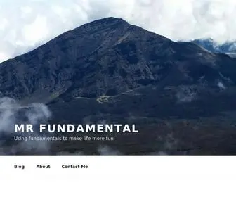 Mrfundamental.com(Mr Fundamental) Screenshot