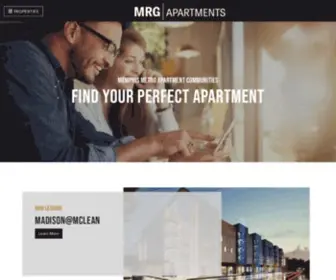 Mrgapartments.com(A friendly place to call home) Screenshot