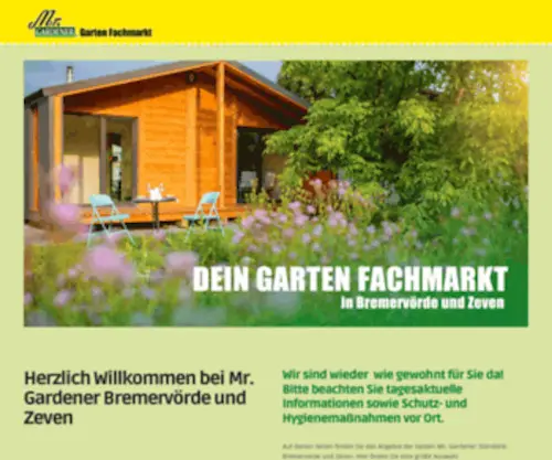 Mrgardener-Bremervoerde.de(Mr. gardener zeven und bremervörde) Screenshot