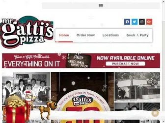Mrgattispizza.com(Mr Gatti's Pizza) Screenshot