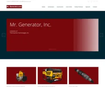 Mrgenerator.com(Medina, Ohio) Screenshot