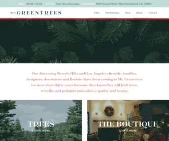 MRgreentrees.com(The World's Finest Christmas Trees) Screenshot