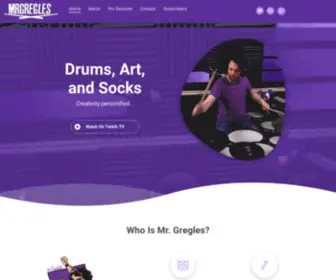 MRgregles.com(Creativity personified) Screenshot