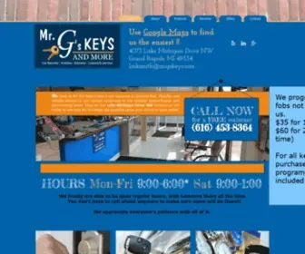 MRGskeys.com(Car Remotes) Screenshot