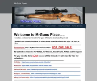 Mrgunsplace.com(MrGuns Place) Screenshot