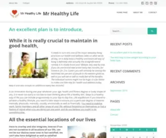 Mrhealthylife.com(Mr Healthy Life) Screenshot