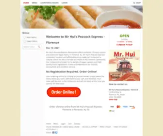 Mrhuispeacockexpress.com(Mr hui’s) Screenshot