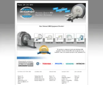 Mri-Equipment.com(MRI Equipment) Screenshot