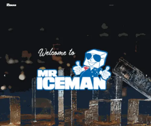 Mriceman.com.au(Mr Iceman) Screenshot