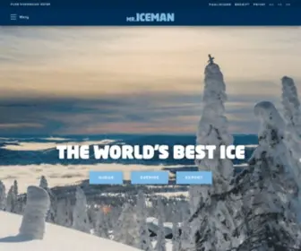 Mriceman.com(Mr.Iceman) Screenshot