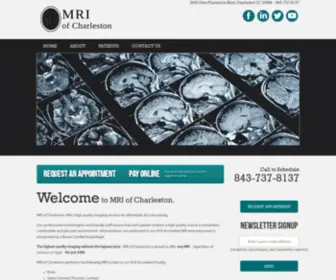 Mricharleston.com(MRI of Charleston) Screenshot