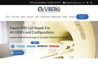 Mricoilguru.com(MRI Coil Guru) Screenshot
