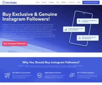 Mrinsta.net(Free Instagram Followers) Screenshot