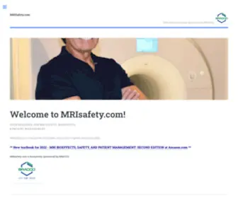 Mrisafety.com(MRI Safety Home) Screenshot