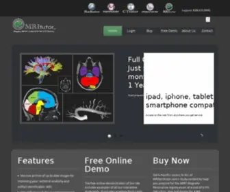 Mritutor.com(ARRT MRI registry review online books) Screenshot