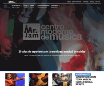 Mrjam.com(MrJam Centro Moderno de Música) Screenshot