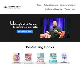 Mrjasonmiles.com(Jason Miles Author) Screenshot