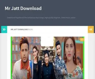 Mrjattdownlod.com(Mr Jatt Download) Screenshot