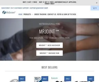 Mrjoint.shop(The Solution for Your Arthritis Pain) Screenshot