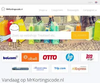 Mrkortingscode.nl(ALLE Kortingscodes) Screenshot