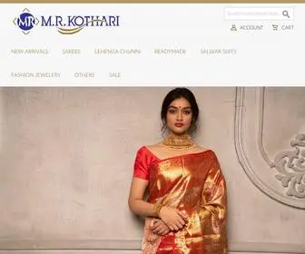 Mrkothari.com(M R Kothari) Screenshot