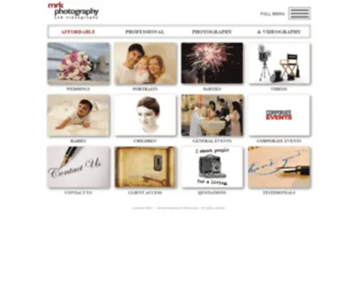 MRKphotography.com.au(Affordable Professional Photography and Videography Sydney North Shore Central Coast) Screenshot