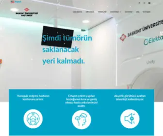 Mrlinakturkiye.com(Başkent Üniversitesi Hastaneleri) Screenshot