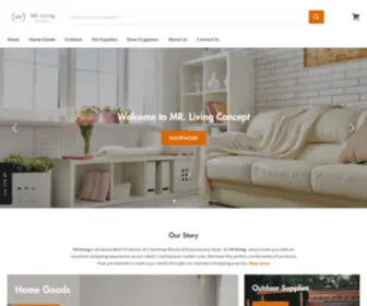 Mrlivingconcept.com(Home Goods) Screenshot