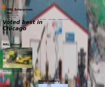 MRlmovers.com(Chicago Machinery Movers) Screenshot