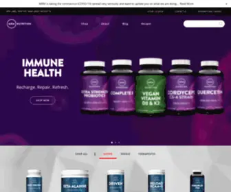 MRM-Usa.com(MRM-USA Health Supplements) Screenshot