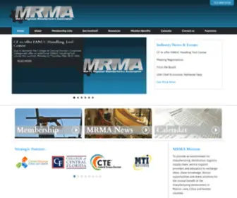 Mrma.net(Dedicated to the growth and success of the manufacturing industry in the Marion) Screenshot