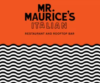 Mrmauricesitalian.com(新風館) Screenshot