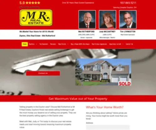 Mrmel.com(M R Real Estate) Screenshot