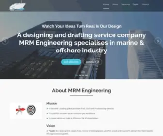 Mrmengg.com(MRM Engineering) Screenshot