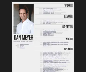Mrmeyer.com(Dan Meyer) Screenshot