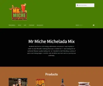 Mrmichemix.com(Mr Miche Michelada Mix) Screenshot