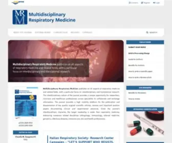MRmjournal.org(Multidisciplinary Respiratory Medicine) Screenshot