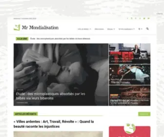 Mrmondialisation.org Screenshot