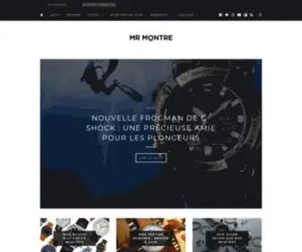 Mrmontre.com(Mr Montre) Screenshot