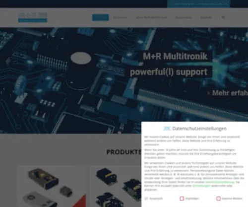 Mrmultitronik.de(Steckernetzteile, LED-Netzteile vom Spezialisten) Screenshot