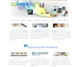 Mrnatural.ca(Vancouver Indoor air quality testing) Screenshot