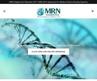 MRNDX.com(MRN Diagnostics) Screenshot