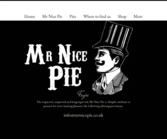 Mrnicepie.co.uk(Vegan) Screenshot