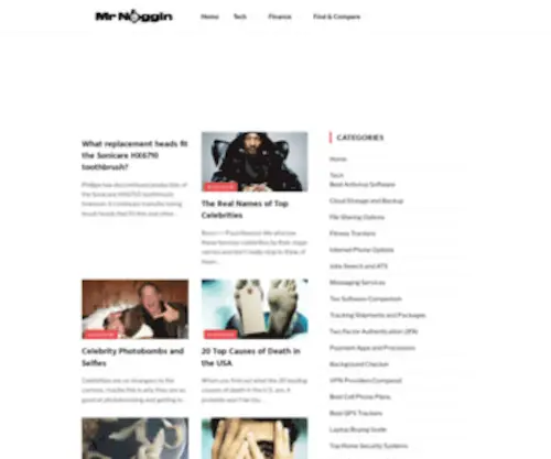 Mrnoggin.com(Health, Finance, Education Celebrity & Viral Articles) Screenshot