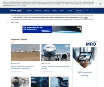 Mro-Network.com(Aviation Week Network) Screenshot