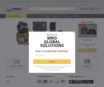 MroGlobalsolutions.com(MRO Global Solutions) Screenshot