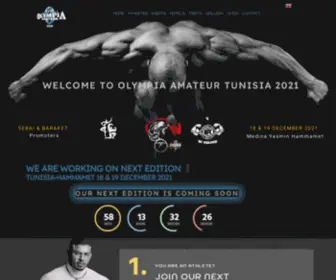 Mrolympiatunisia.com(Home) Screenshot