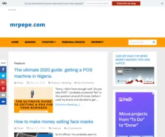 Mrpepe.com(Making it) Screenshot