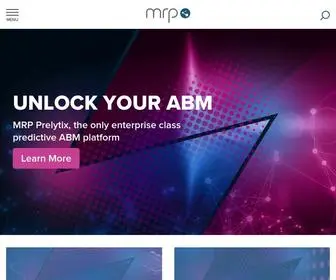 MRPFD.com(Forrester recognized Leader in Account Based Marketing) Screenshot