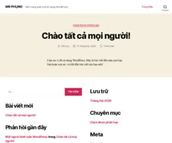MRphung.net(MRphung) Screenshot